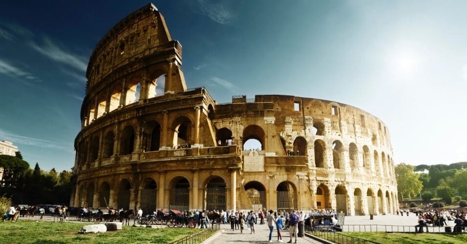 Coliseo de Roma en Italia Coliseo de Roma en Italia