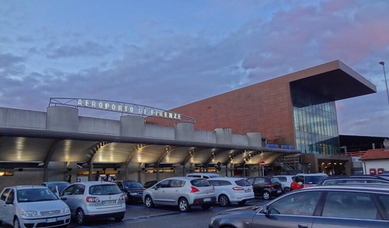 Aeroporto de Florença na Itália Aeroporto de Florença na Itália